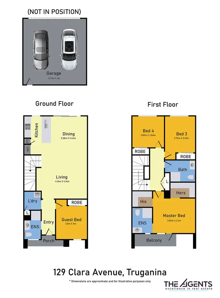 Floorplan of Homely house listing, 129 Clara Avenue, Truganina VIC 3029