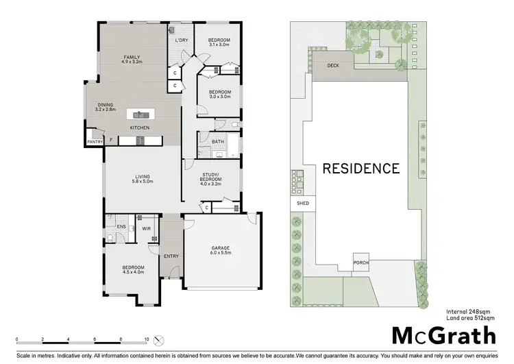 Floorplan of Homely house listing, 56 Laurimar Boulevard, Doreen VIC 3754