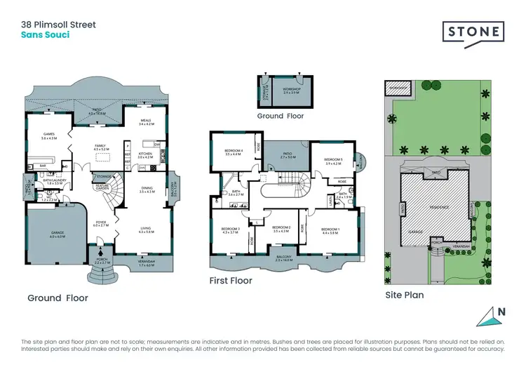 Floorplan of Homely house listing, 38 Plimsoll Street, Sans Souci NSW 2219