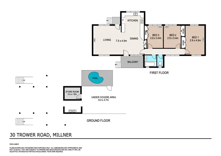 Floorplan of Homely house listing, 30 Trower Road, Millner NT 810