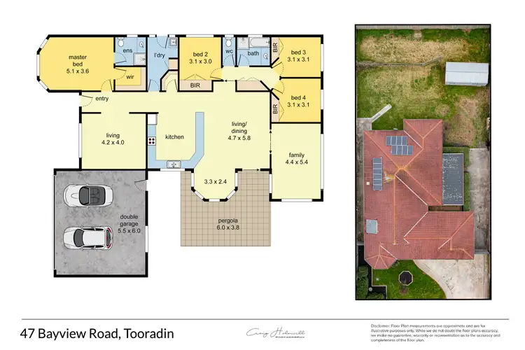 Floorplan of Homely house listing, 47 Bayview Road, Tooradin VIC 3980