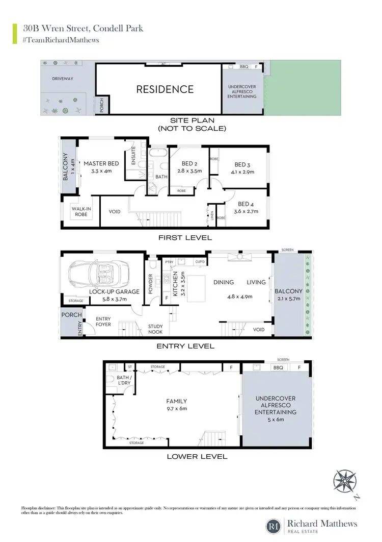 Floorplan of Homely house listing, 30B Wren Street, Condell Park NSW 2200