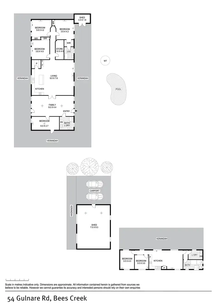 Floorplan of Homely house listing, 54 Gulnare Road, Bees Creek NT 822