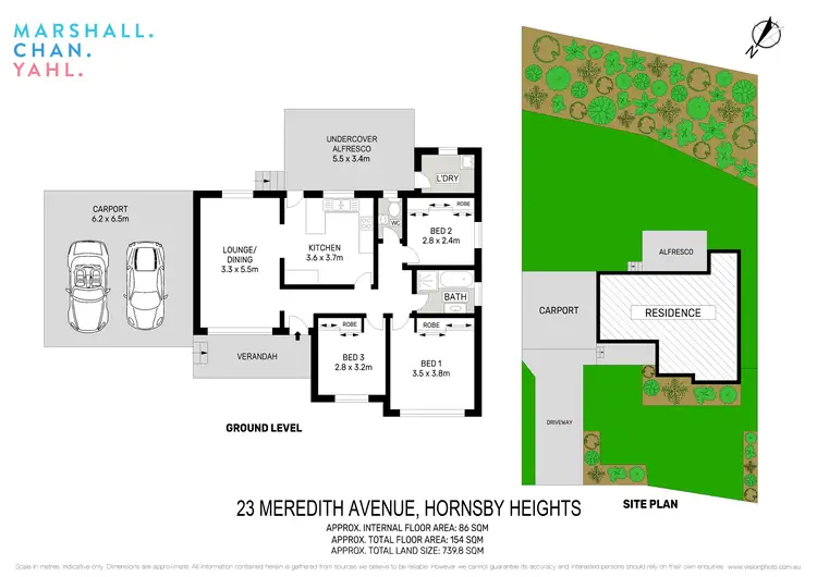 Floorplan of Homely house listing, 23 Meredith Avenue, Hornsby Heights NSW 2077