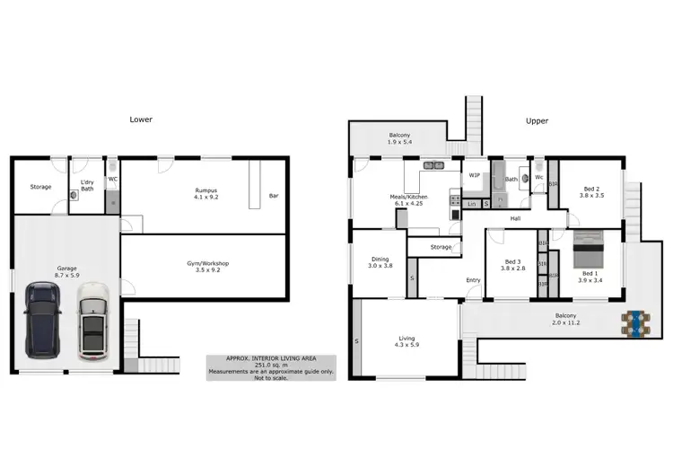 Floorplan of Homely house listing, 2 Scarborough Drive, Wodonga VIC 3690
