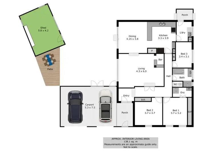 Floorplan of Homely house listing, 2 Jarrah Street, Wodonga VIC 3690