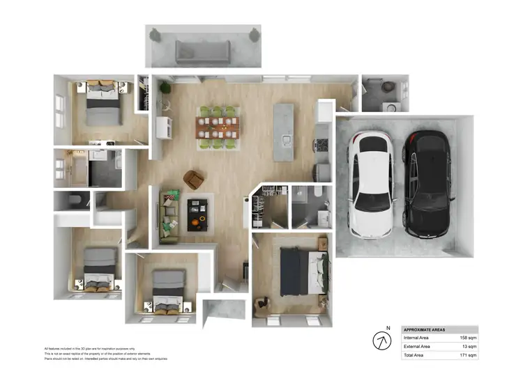 Floorplan of Homely house listing, 24 Northridge Drive, Cameron Park NSW 2285