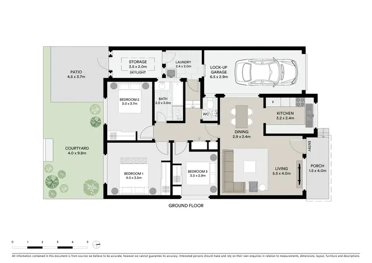 Floorplan of Homely villa listing, 3/21 Walter Street South, Sans Souci NSW 2219