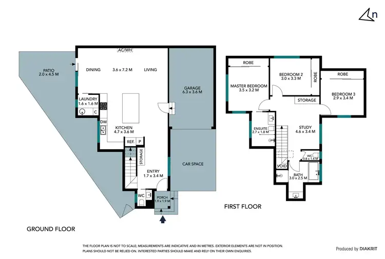 Floorplan of Homely townhouse listing, 2/16 Lanark Street, Epping VIC 3076