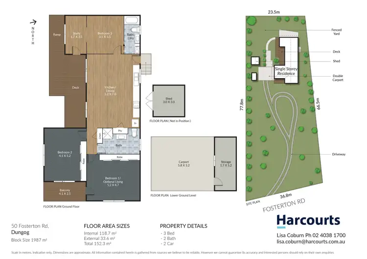 Floorplan of Homely house listing, 50 Fosterton Road, Dungog NSW 2420