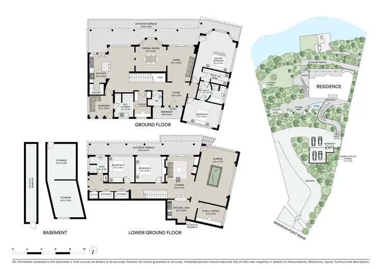 Floorplan of Homely house listing, 8-10 Mansion Point Road, Grays Point NSW 2232
