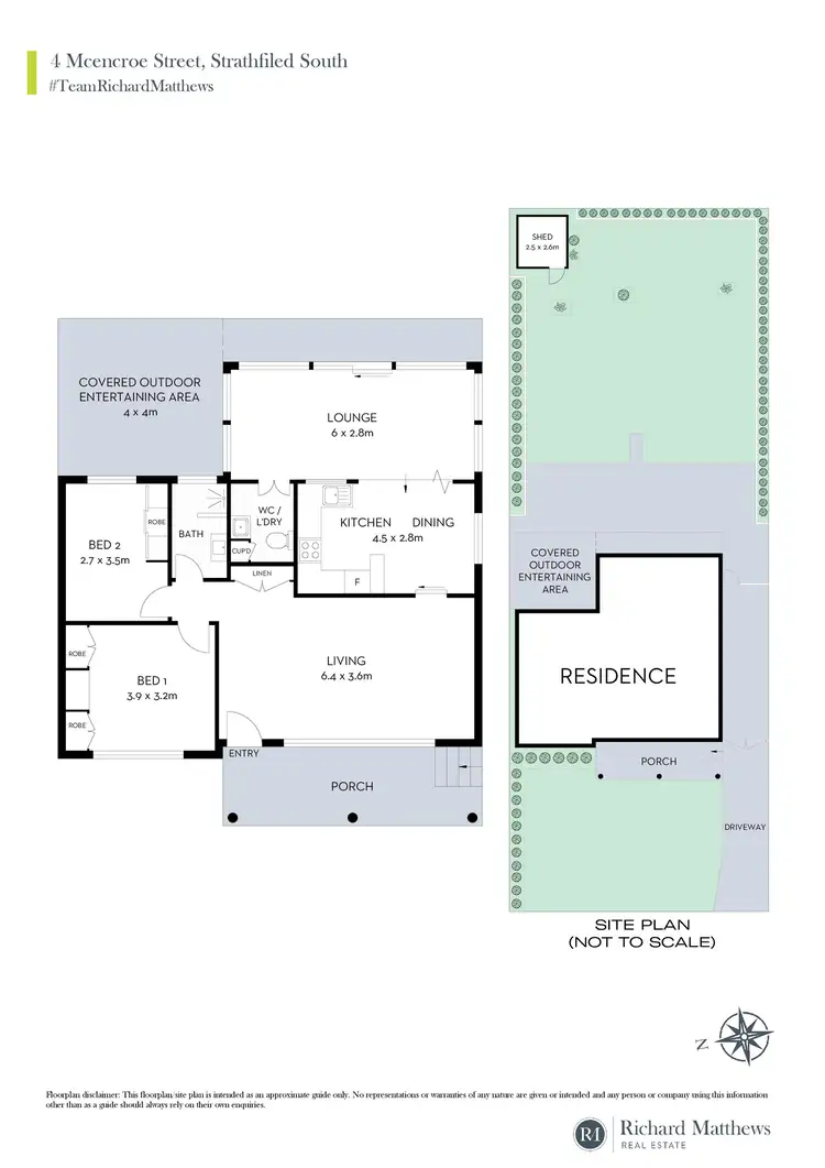 Floorplan of Homely house listing, 4 Mcencroe Street, Strathfield South NSW 2136