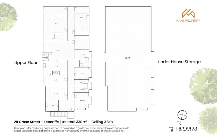Floorplan of Homely house listing, 29 Crase Street, Teneriffe QLD 4005