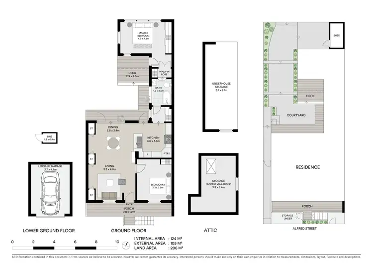 Floorplan of Homely house listing, 8 Alfred Street, Rozelle NSW 2039
