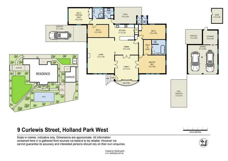 Floorplan of Homely house listing, 9 Curlewis Street, Holland Park West QLD 4121