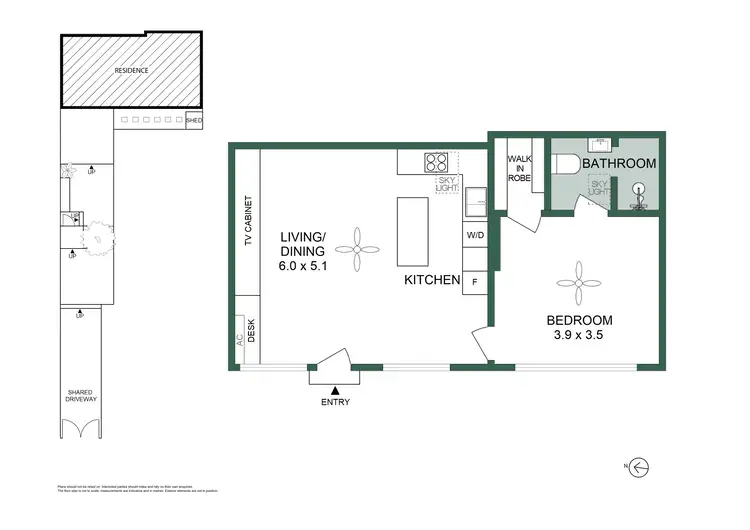 Floorplan of Homely house listing, 2/98 Mullens Street, Balmain NSW 2041