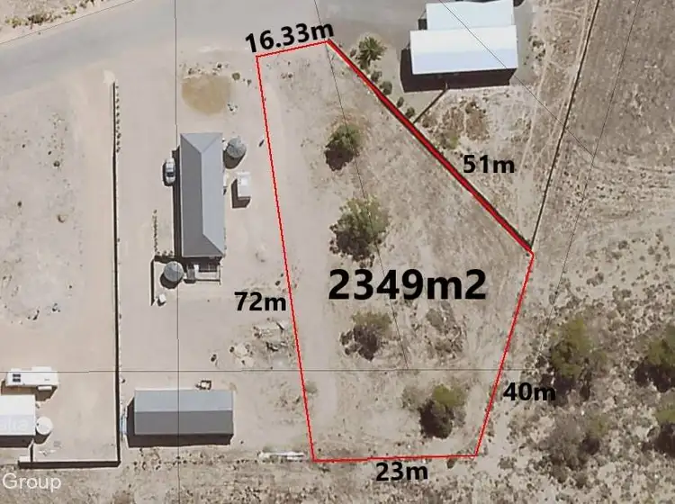 Floorplan of Homely land listing, 8 Potomac Place, Ceduna Waters SA 5690