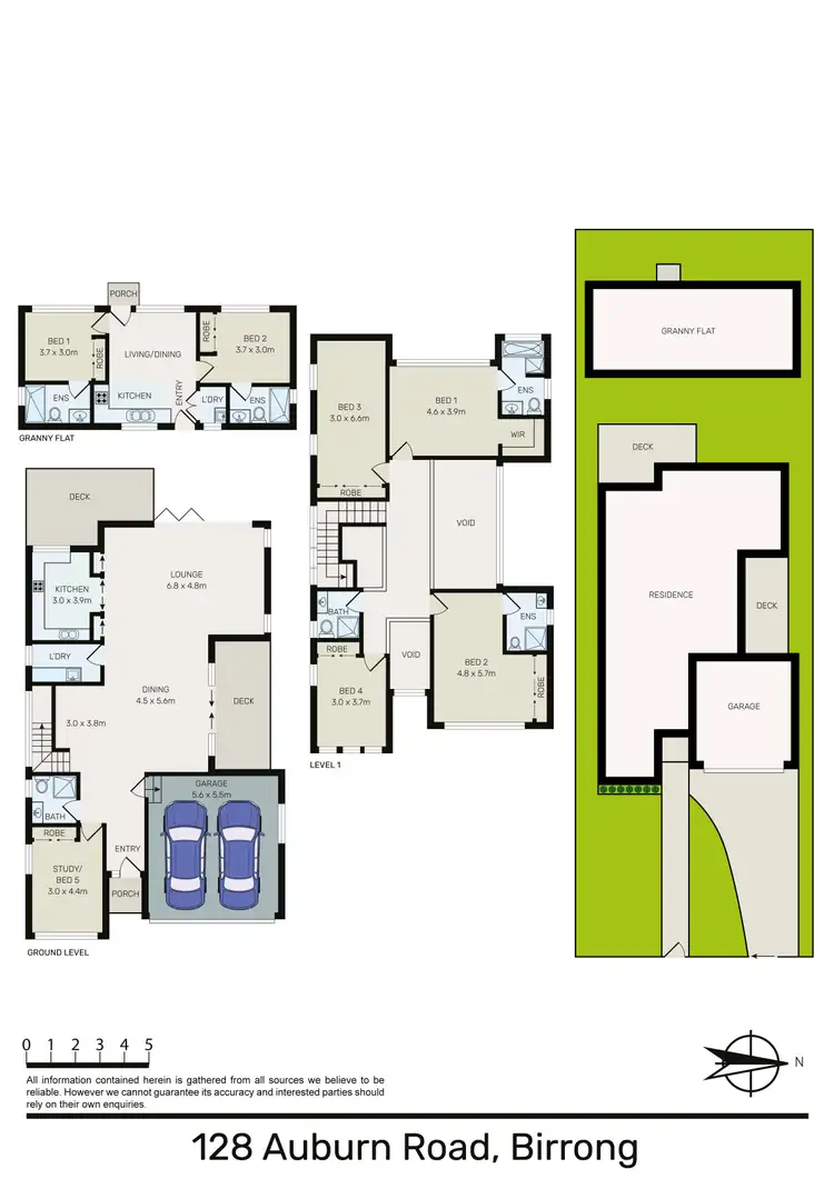 Floorplan of Homely house listing, 128 Auburn Road, Birrong NSW 2143