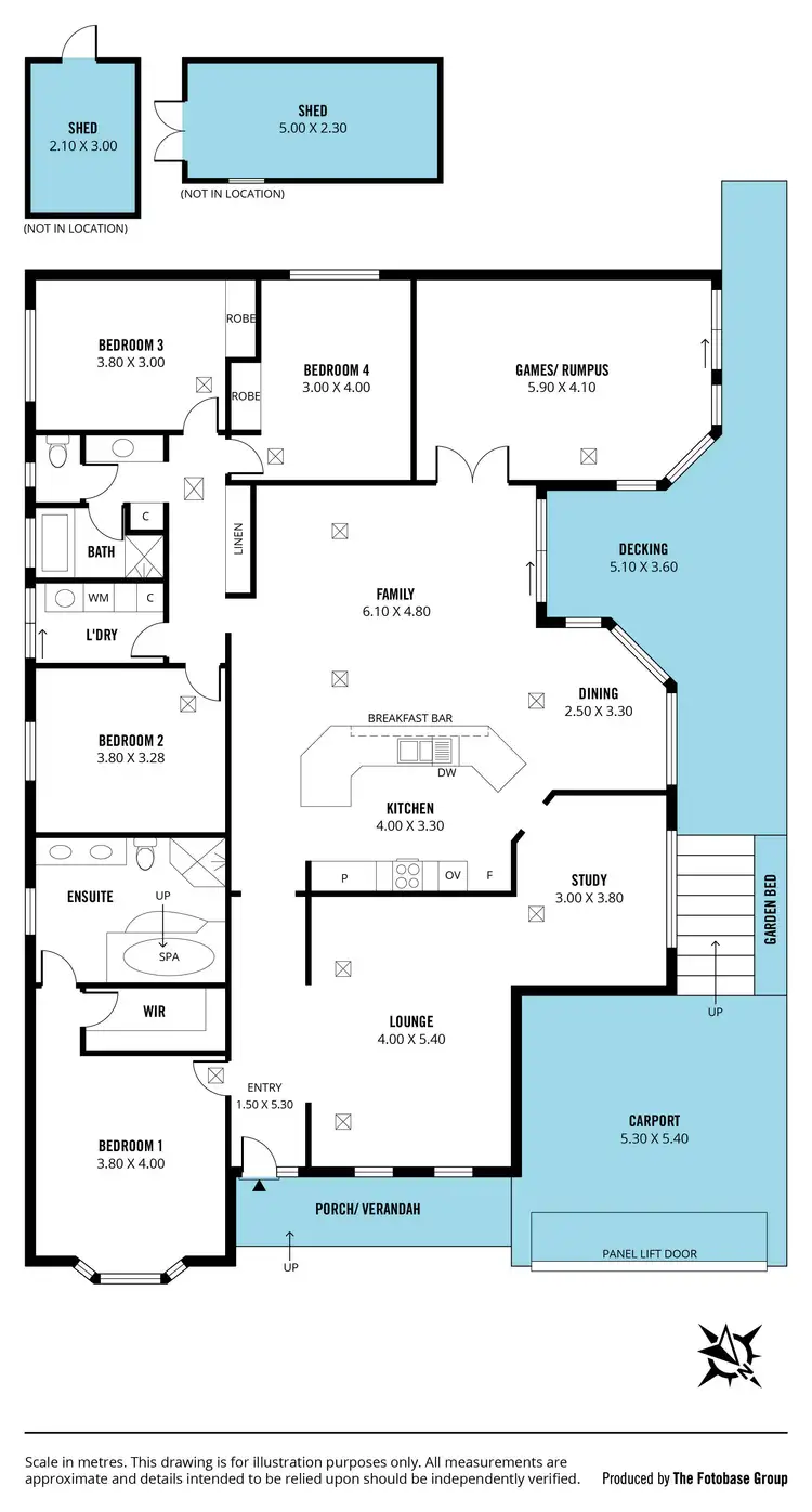 Floorplan of Homely house listing, 1 The Point, Reynella SA 5161