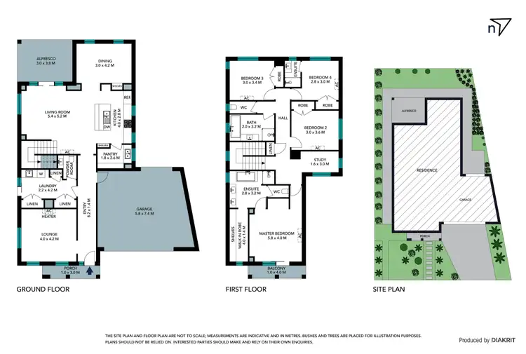 Floorplan of Homely house listing, 107 Riverdale Boulevard, Mernda VIC 3754