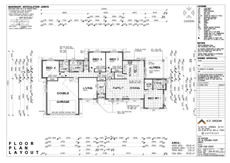 Floorplan of Homely house listing, 2 Coolabah Court, Laidley QLD 4341