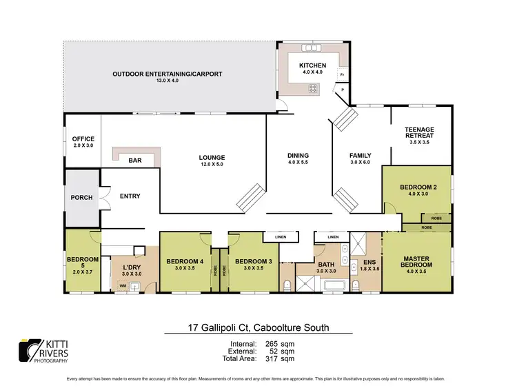 Floorplan of Homely house listing, 17 Gallipoli Court, Caboolture South QLD 4510