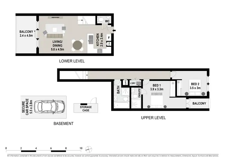 Floorplan of Homely apartment listing, 42/26 Clifton Street, Blacktown NSW 2148