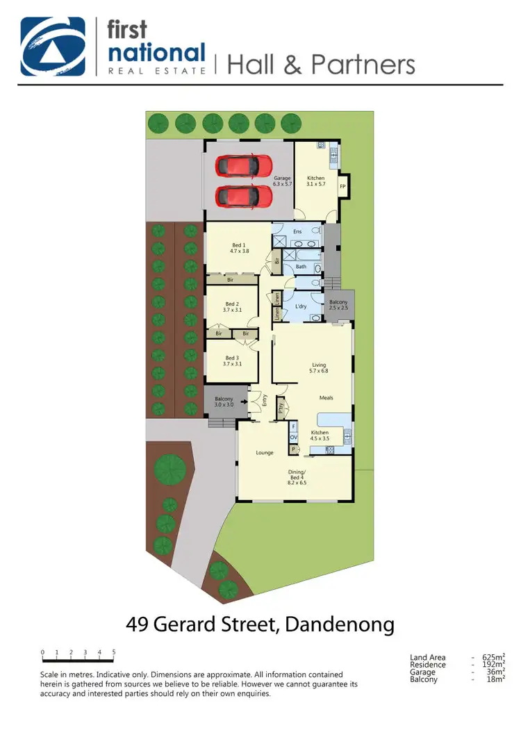 Floorplan of Homely house listing, 49 Gerard Street, Dandenong VIC 3175