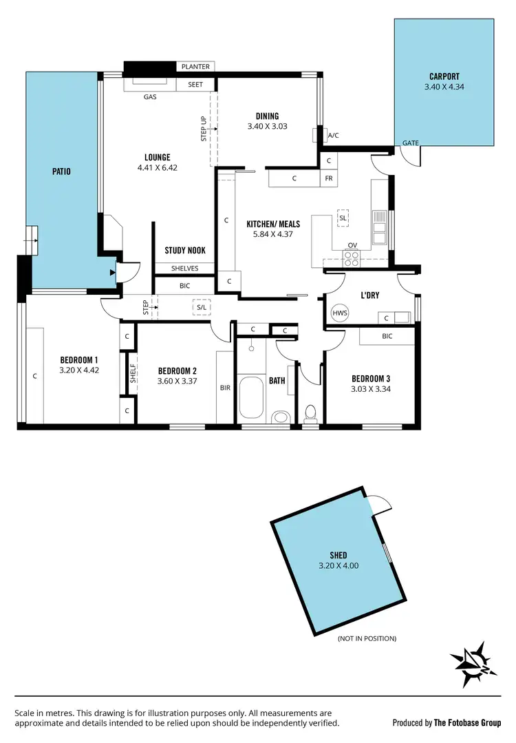 Floorplan of Homely house listing, 18 Edinburgh Crescent, Old Reynella SA 5161