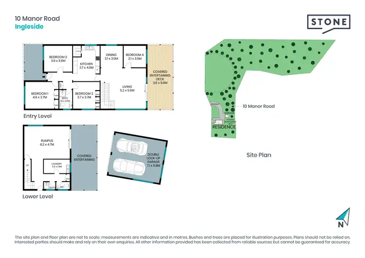 Floorplan of Homely rural property listing, 10 Manor Road, Ingleside NSW 2101