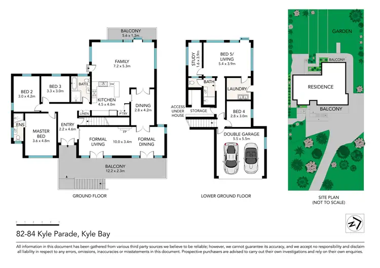 Floorplan of Homely house listing, 82-84 Kyle Parade, Kyle Bay NSW 2221