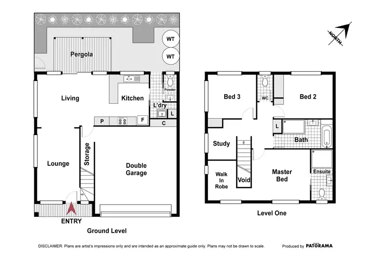 Floorplan of Homely townhouse listing, 1/12 Mulloon Street, Queanbeyan NSW 2620
