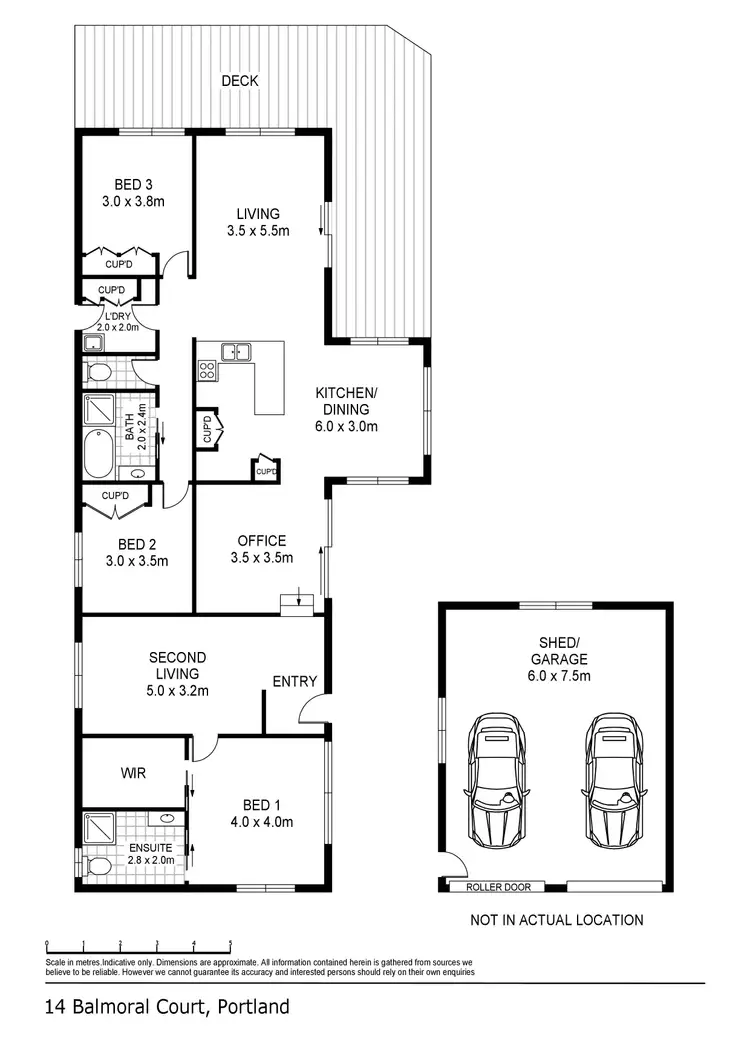 Floorplan of Homely house listing, 14 Balmoral Street, Portland VIC 3305