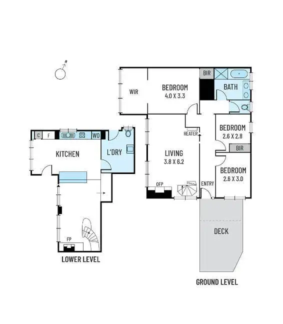 Floorplan of Homely house listing, 24 Wattle Avenue, Belgrave VIC 3160
