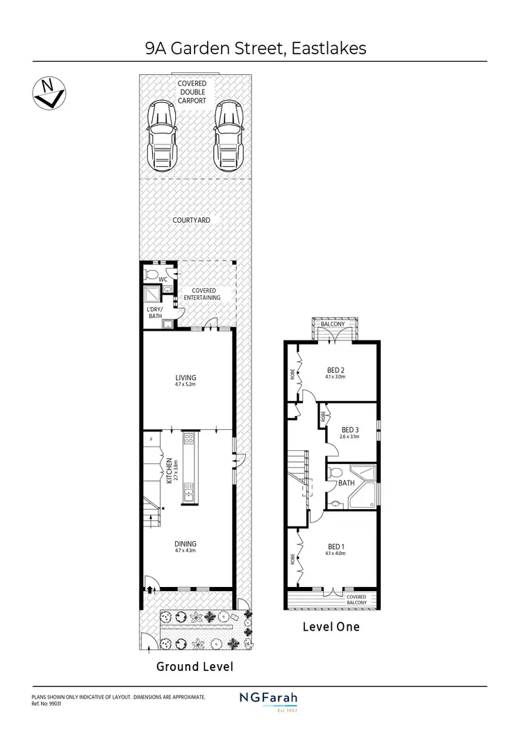 Floorplan of Homely house listing, 9a Garden Street, Eastlakes NSW 2018