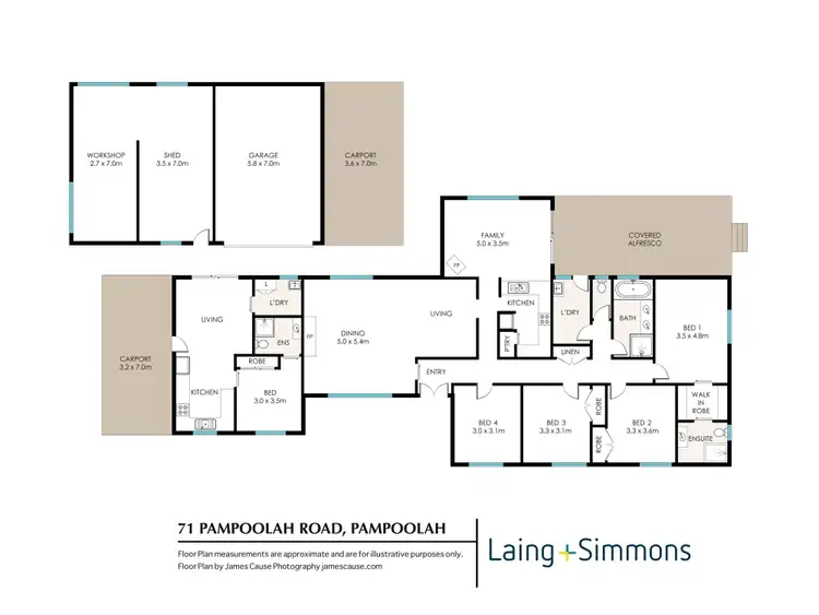 Floorplan of Homely rural property listing, 71 Pampoolah Road, Taree NSW 2430