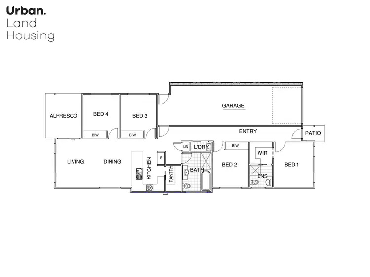 Floorplan of Homely house listing, 18 Bowral Crescent, Tullimbar NSW 2527