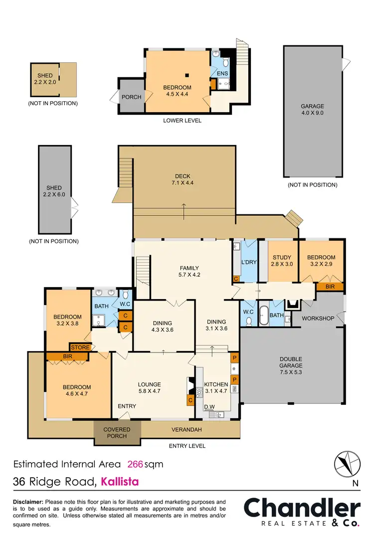 Floorplan of Homely house listing, 36 Ridge Road, Kallista VIC 3791