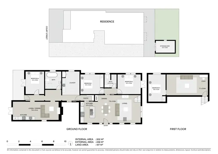Floorplan of Homely house listing, 24 Court Street, Mudgee NSW 2850