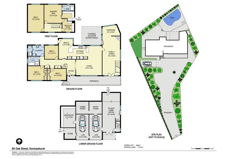 Floorplan of Homely house listing, 5A Oak Street, Normanhurst NSW 2076