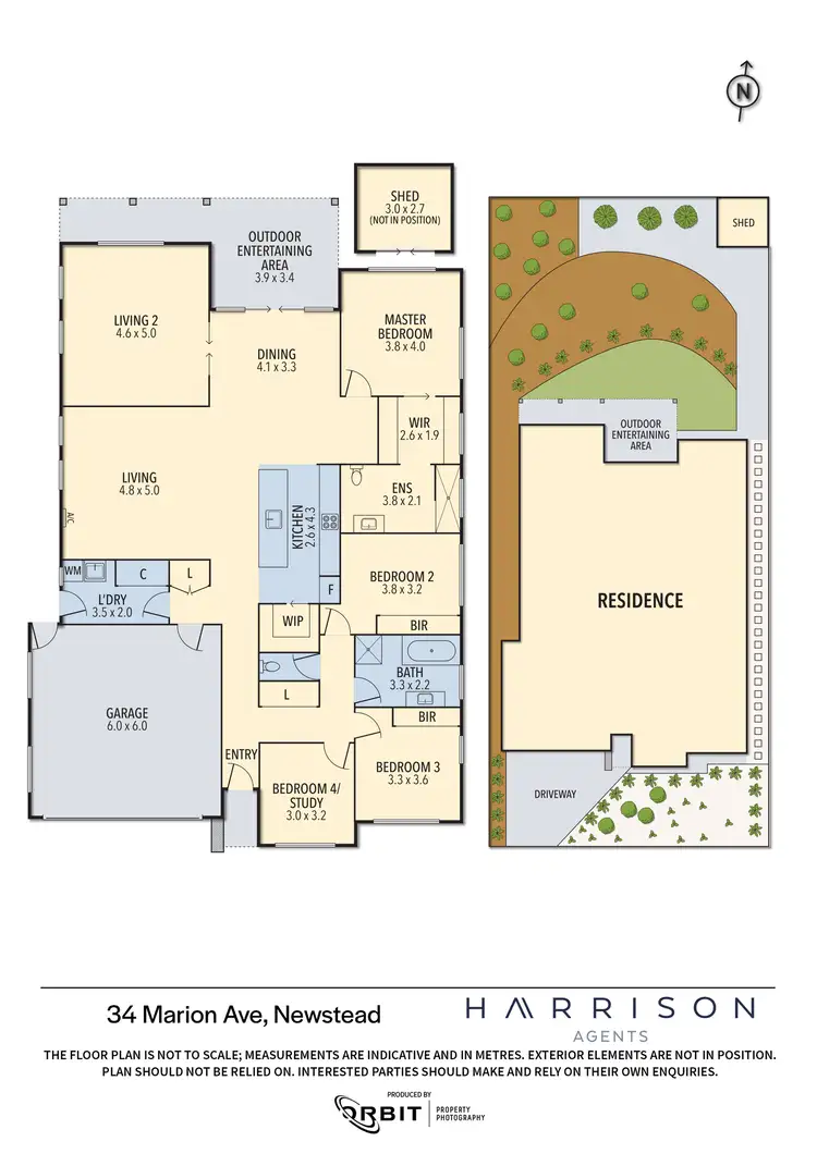 Floorplan of Homely house listing, 34 Marion Avenue, Newstead TAS 7250