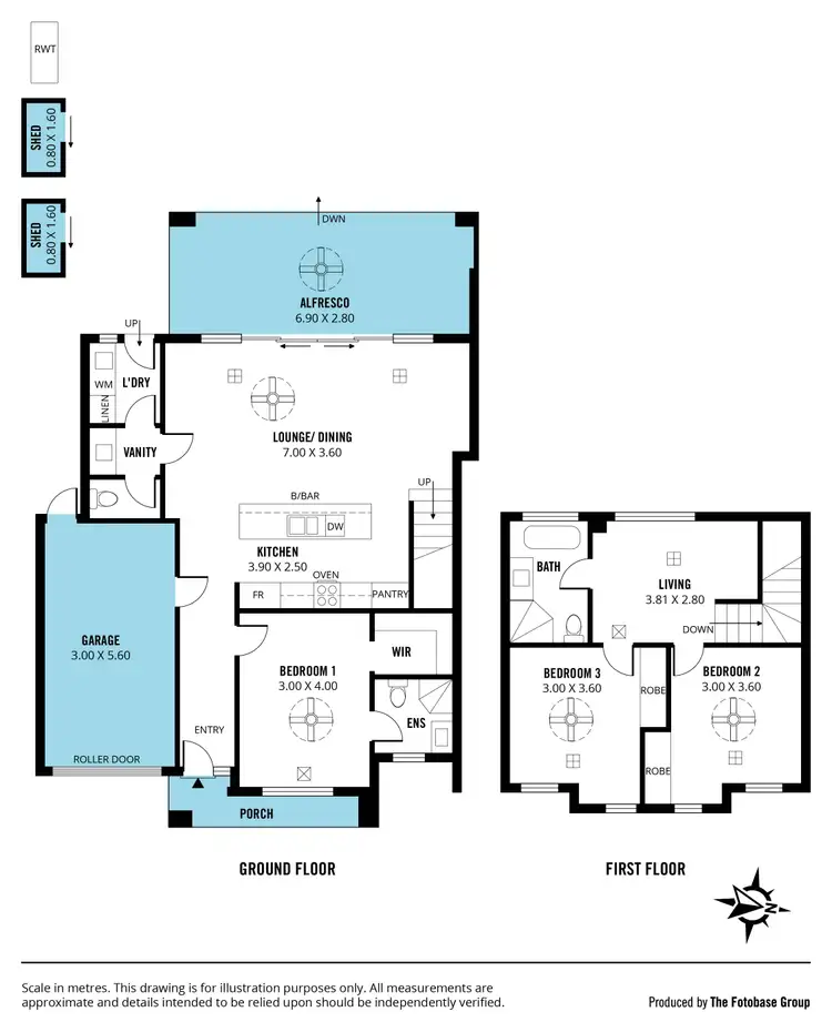 Floorplan of Homely townhouse listing, 900 Marion Road, Sturt SA 5047