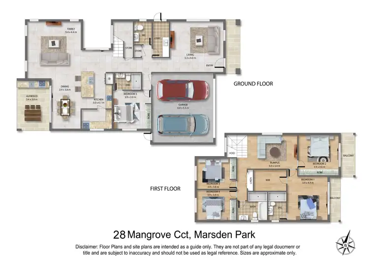 Floorplan of Homely house listing, 28 Mangrove Circuit, Marsden Park NSW 2765