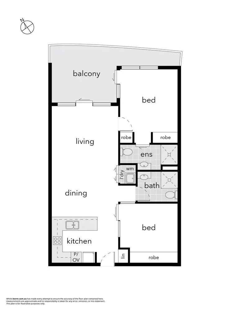 Floorplan of Homely apartment listing, 52/115 Canberra Avenue, Griffith ACT 2603