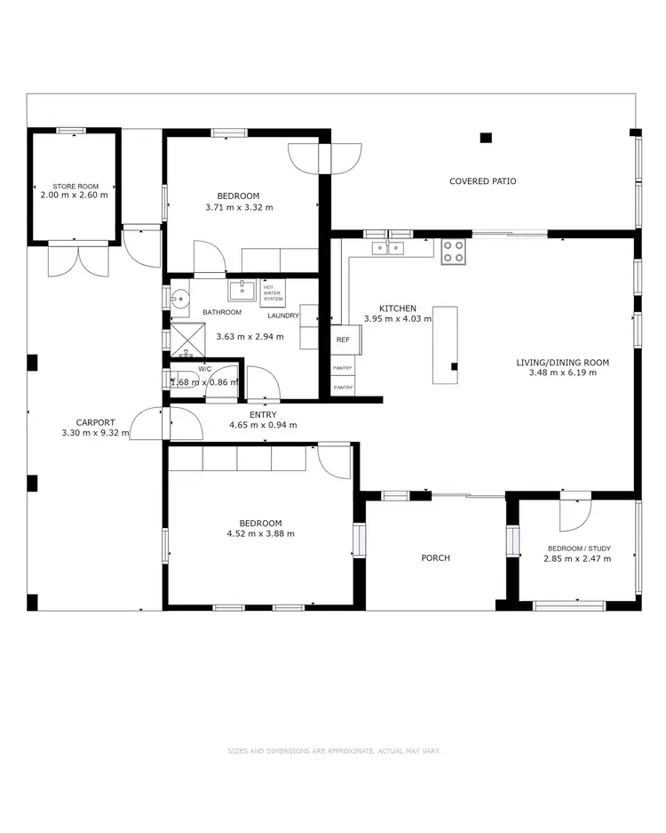 Floorplan of Homely house listing, 7 Endeavour Road, Clifton Beach QLD 4879