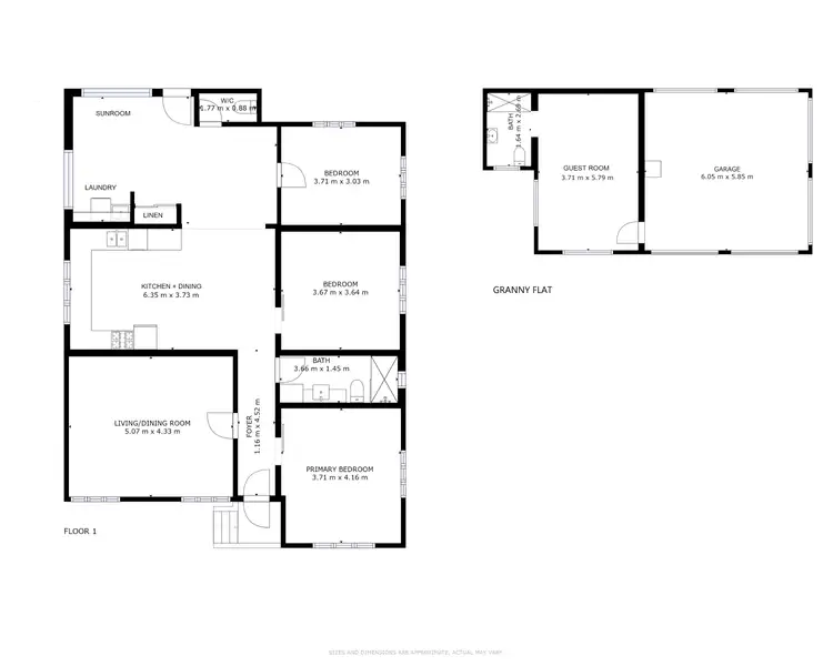 Floorplan of Homely house listing, 36 Morehead Street, Bungalow QLD 4870