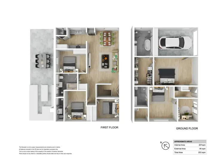 Floorplan of Homely house listing, 4 Abney Close, Eleebana NSW 2282