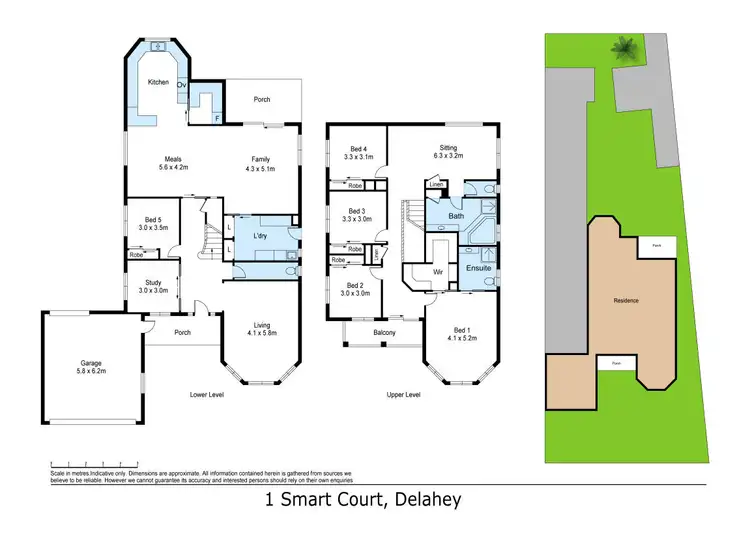 Floorplan of Homely house listing, 1 Smart Court, Delahey VIC 3037