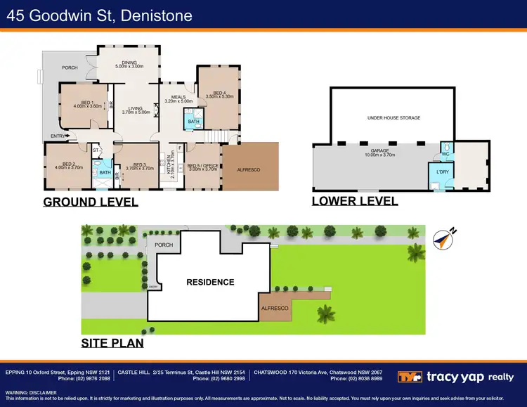 Floorplan of Homely house listing, 45 Goodwin Street, Denistone NSW 2114