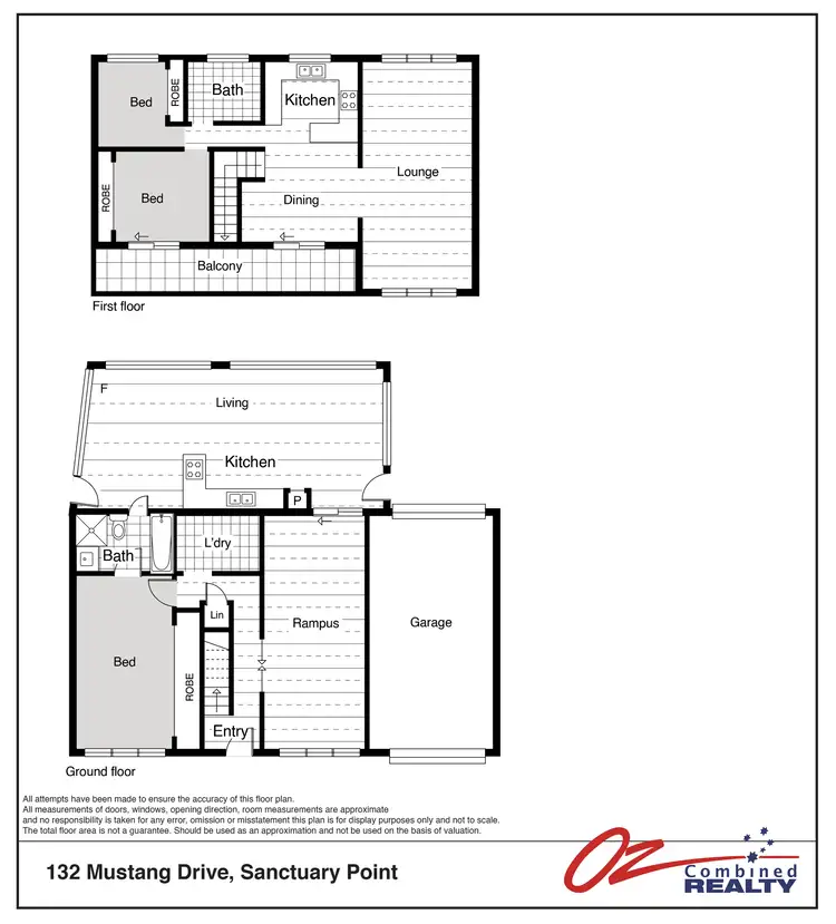 Floorplan of Homely house listing, 132 Mustang Drive, Sanctuary Point NSW 2540